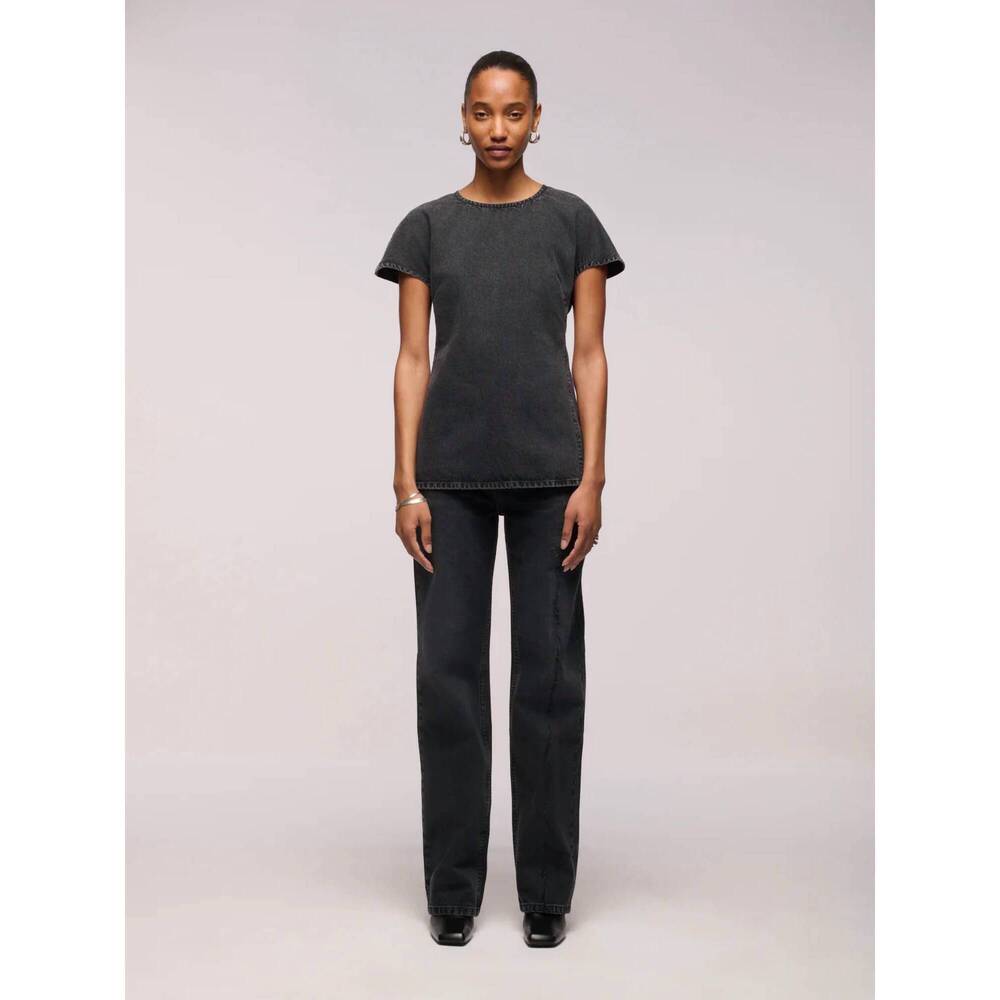 NEW DALA linear repair t shirt in hurricane